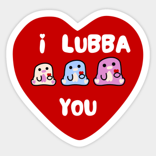 Three Chipis CHUMMY (Thoki, Poki & Wobble) (Lubba You) Sticker